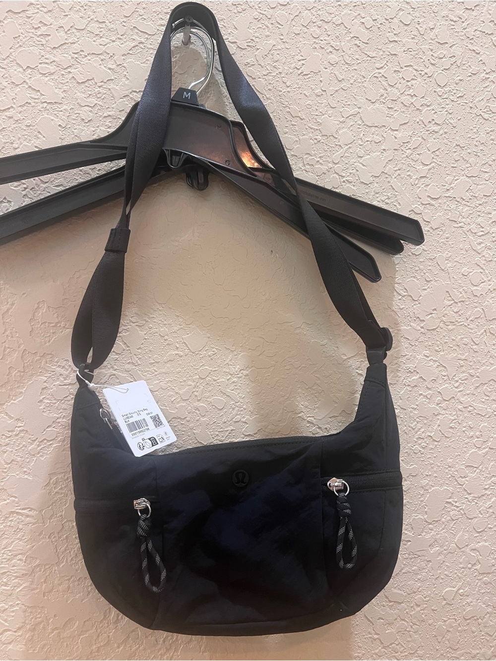 lululemon athletica Small Shoulder Sling Bag BLK 3L
